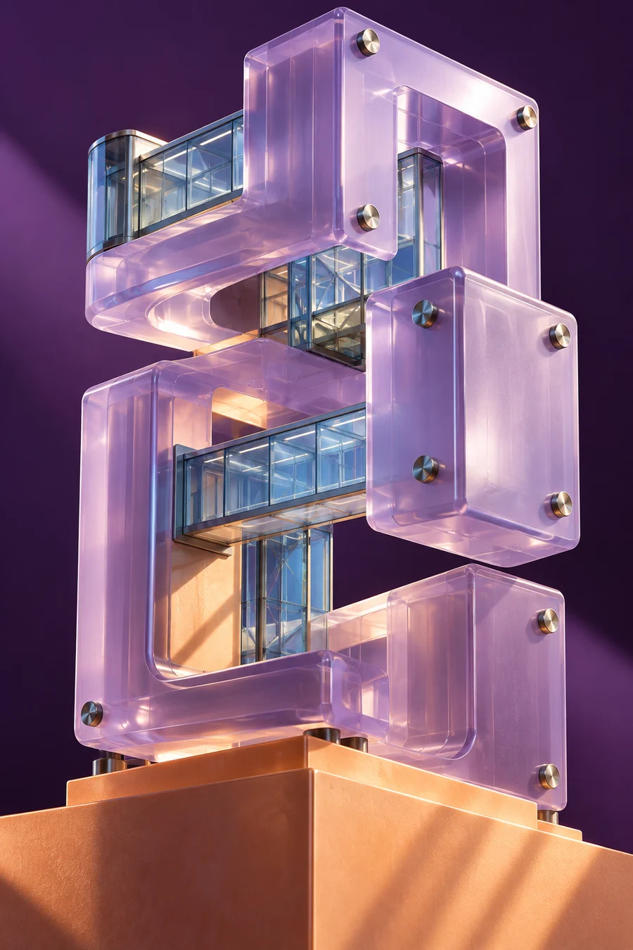 Illustrative artwork for discover and architect